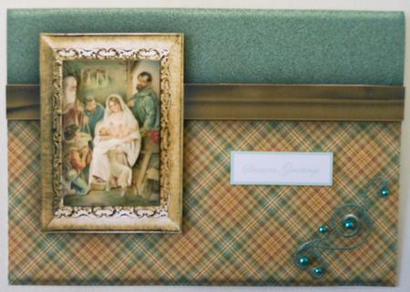 Nativity Scene Quick Card by Michelle Chivers