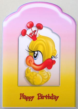 Queen Ducky Scalloped Top Quick Card by Michelle Chivers