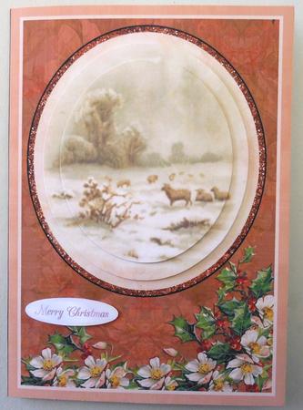 Winter Scene Christmas Card Kit by Michelle Chivers