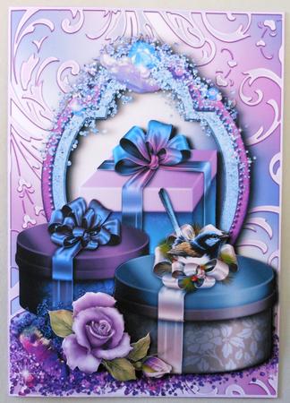 Glitter Birthday Gifts & Gorgeous Rose by Michelle Chivers