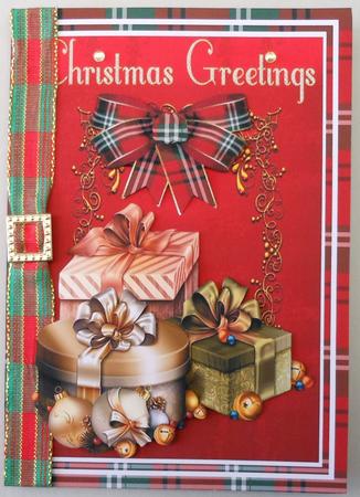 Traditional Christmas Card by Michelle Chivers