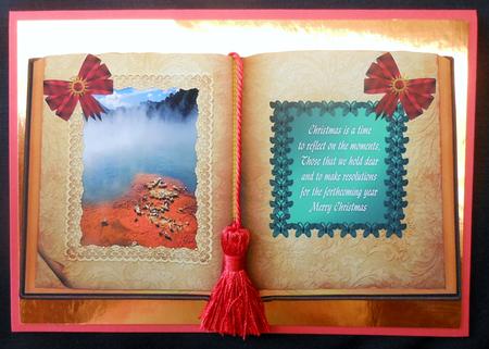 Christmas & Birthday Booksheets - Sulphur Pool by Michelle Chivers