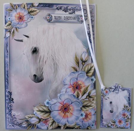 Fantasy Moonlit Horse by Michelle Chivers