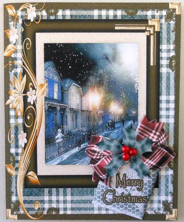 Gorgeous Christmas Scene Topper #2 by Michelle Chivers