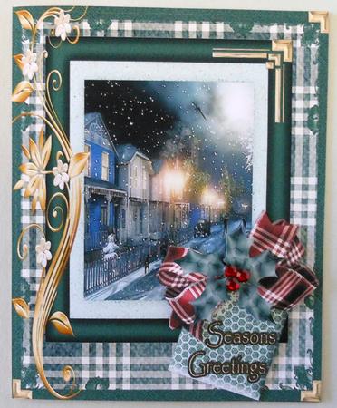 Gorgeous Christmas Scene Topper #5 by Michelle Chivers