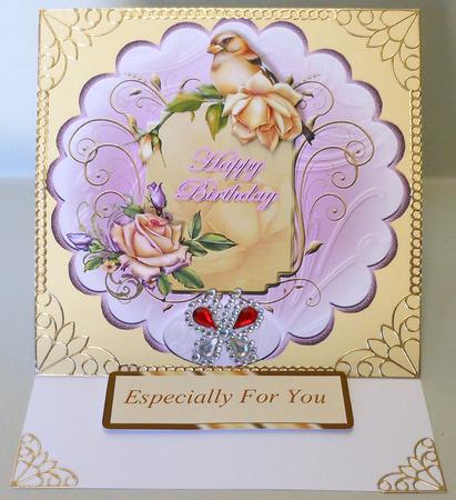 Scalloped Happy Birthday #2 by Michelle Chivers