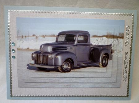 Classic Pick-up Truck Pyramid by Michelle Chivers
