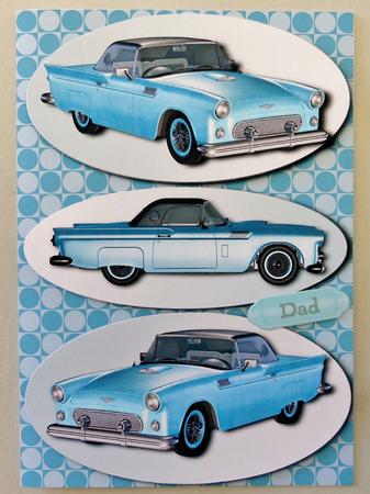 Classic Car - T-bird + Easy Layers by Michelle Chivers