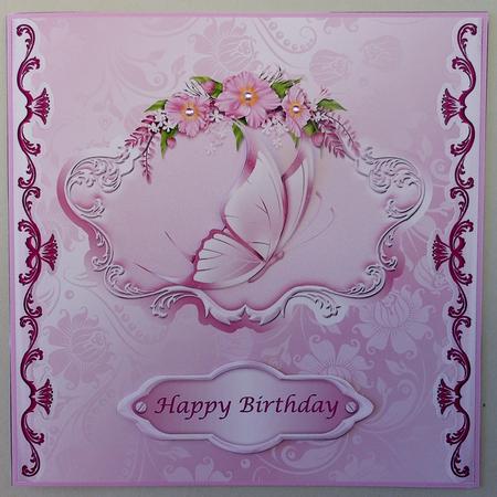 Birthday Butterfly Quick Card by Michelle Chivers
