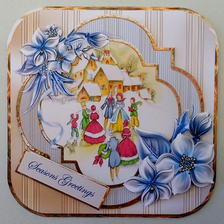 Vintage Village Cheer by Michelle Chivers