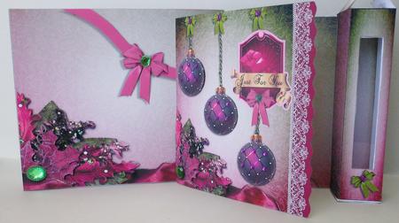 Sparkle Berry Cardbox Gift & Presentation Box by Michelle Chivers