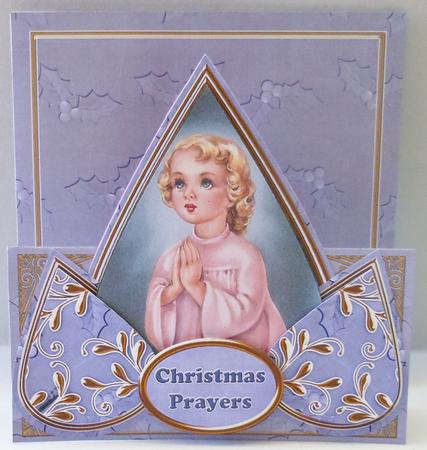 Preying Girl Christmas Prayers Teardrop Trio Kit by Michelle Chivers
