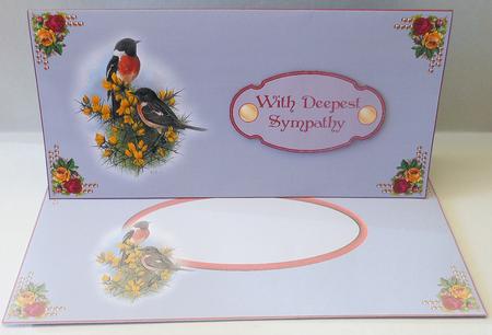 Birds (4) Dl Card Kit by Michelle Chivers