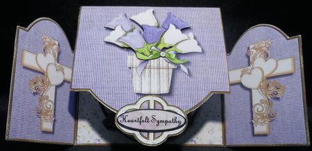 Jesus Loves Me Fold Over Gate Fold Card Kit by Michelle Chivers