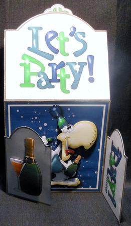 Party Time Fold Over Gate Fold Card Kit by Michelle Chivers
