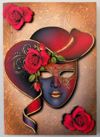 Masque - My Spanish Rose by Michelle Chivers