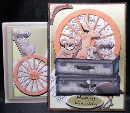 Bon Voyage-aussie Animals in a Suitcase-kit by Michelle Chivers