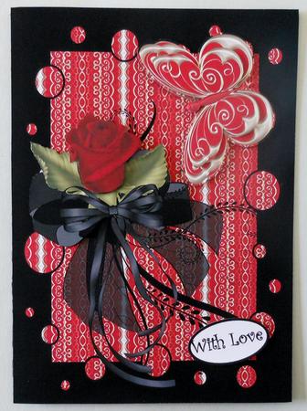 Rose and Butterfly by Michelle Chivers