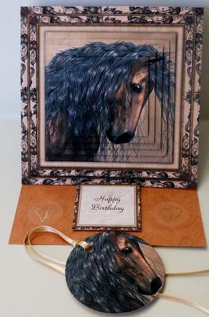 Chestnut Horse Mini Kit by Michelle Chivers