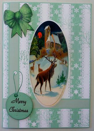 Christmas Deer by Michelle Chivers