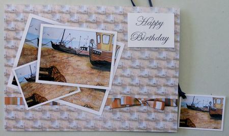 Sail Away Topper and Paper by Michelle Chivers