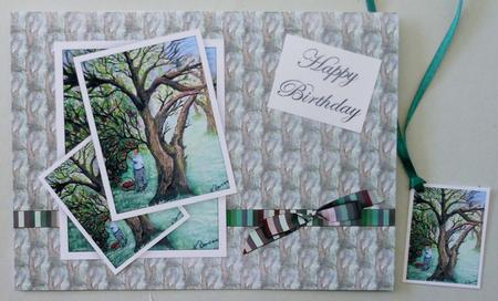 Apple Picking Topper and Papers by Michelle Chivers