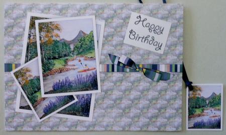 Rough Waters Toppers and Paper by Michelle Chivers