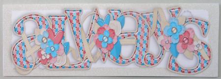 Always & Sweety Floral Toppers (turq) Dl by Michelle Chivers