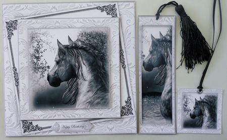 Midnight Horse Mini Kit by Michelle Chivers