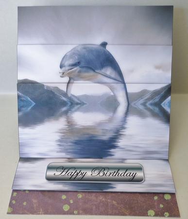 Dolphin Fantasy Bottom Stacker by Michelle Chivers