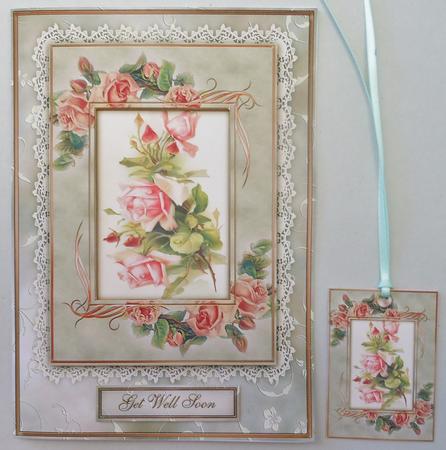 Vintage Roses by Michelle Chivers