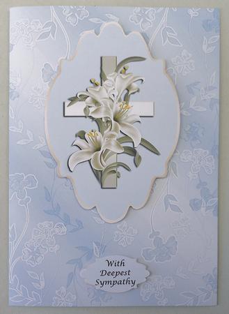 Blue Sympathy Lillies by Michelle Chivers