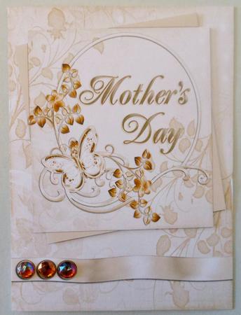 Gold Mother's Day Topper by Michelle Chivers