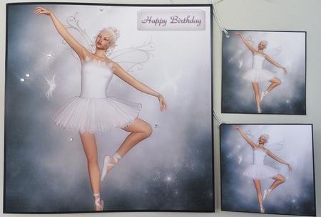 Ballerina Fairy Topper 4 by Michelle Chivers