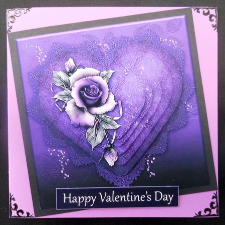 Romance in Purple - Pyramid by Michelle Chivers