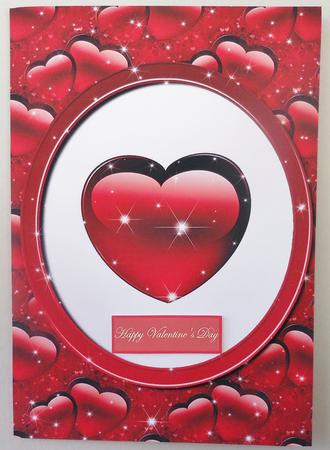 Elegant Valentines - Single Red Heart by Michelle Chivers