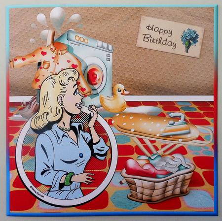 Perfect Housewife 8x8in Step by Step by Michelle Chivers