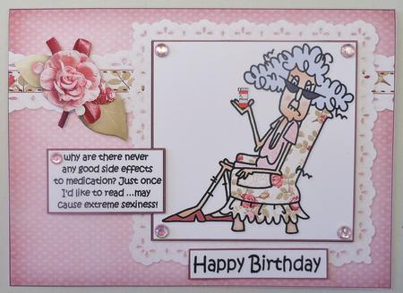 Stella Wants Sexiness Quick Card by Michelle Chivers