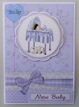 Baby Boy Sleepy Time by Michelle Chivers