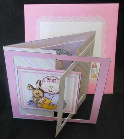 Surprise Card - Spit Happens - White Girl by Michelle Chivers