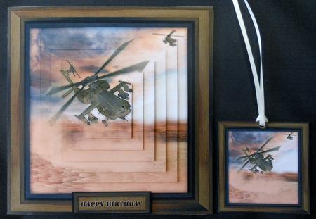 Apache Helicopter Mini Kit by Michelle Chivers
