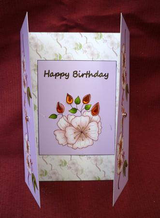 Lilac Blossom Gatefold by Michelle Chivers