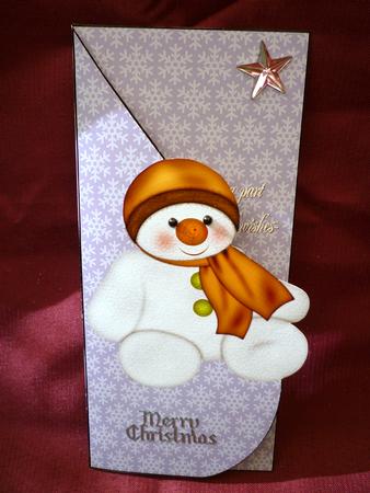 Dear Friend Christmas Card by Michelle Chivers