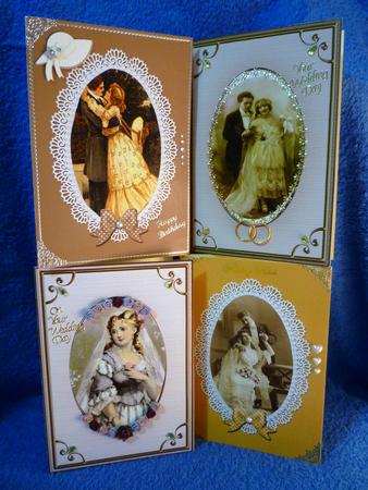 Vintage Ladies 3.oval by Michelle Chivers
