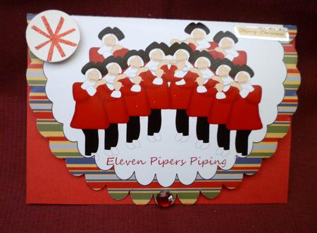 Eleven Pipers Piping by Michelle Chivers