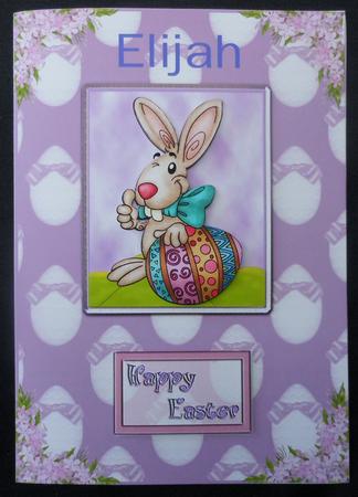 Thumbs Up for the Easter Bunny by Michelle Chivers