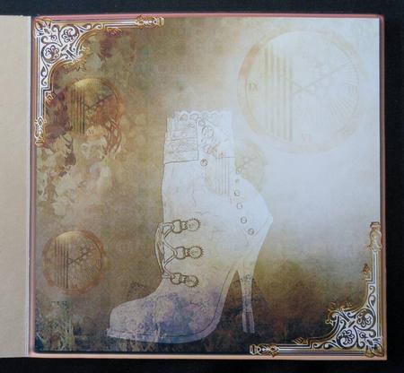 Steampunk 8x8ins Insert by Michelle Chivers