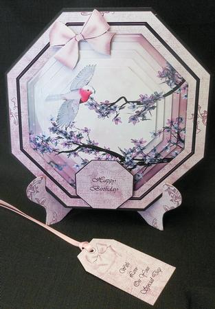 Flying Bird Octagon Card Mini Kit by Michelle Chivers