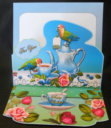 Coffee, Tea and Lovebirds by Michelle Chivers