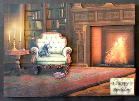 Man of Distinction Decoupage by Michelle Chivers